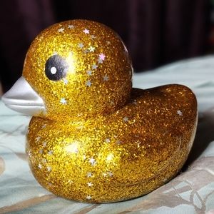 JUMBO Glitter Rubber Duck